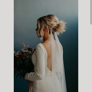 Gossamer Tulle Drape Veil